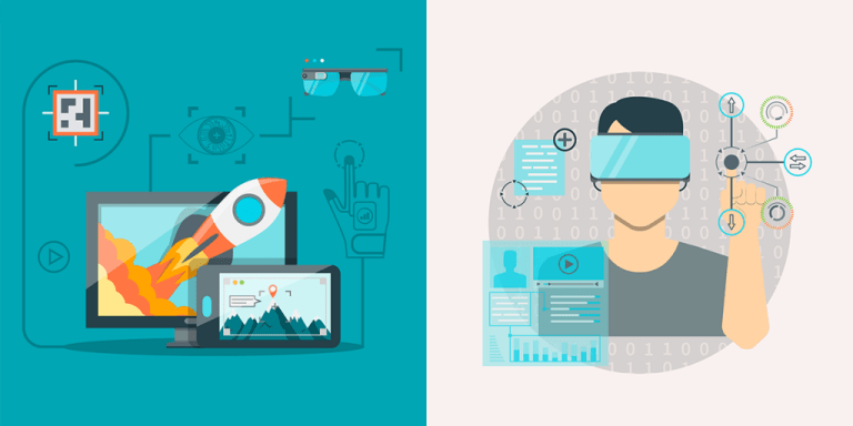 DIFFERENCE BETWEEN AUGMENTED REALITY AND VIRTUAL REALITY